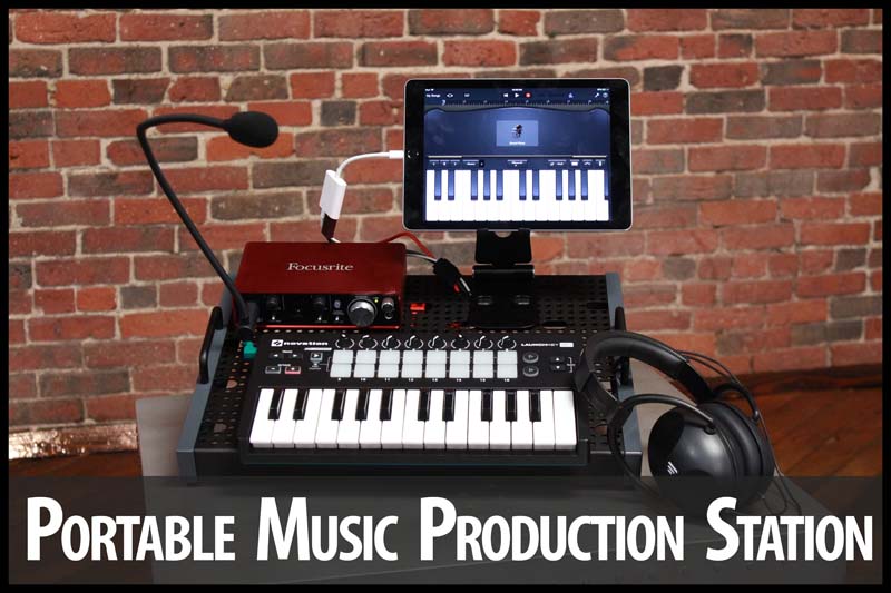 Portable Music Production Station